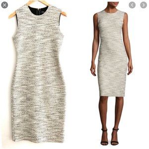 Theory Eano Dress Tweed Size Med